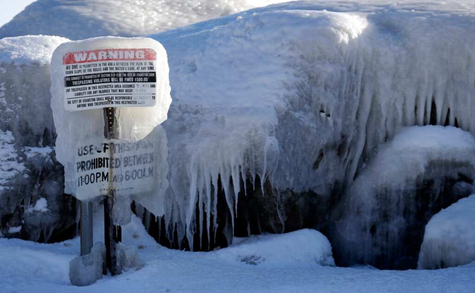 The cold snap followed a snowstorm and even more snow squalls are expected in the Midwest. Reuters The cold snap followed a snowstorm and even more snow squalls are expected in the Midwest. Reuters