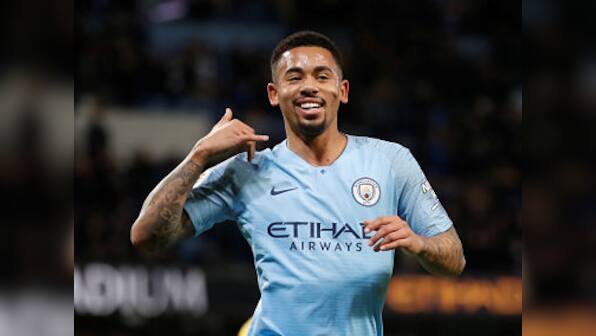 Premier League: Gabriel Jesus nets twice as Manchester City keep pressure on Liverpool with win over Wolves