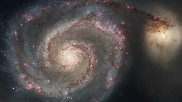 Two neighbouring galaxies are coming at our Milky Way in 4.5 billion years