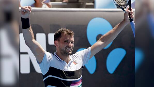Australian Open 2019: Grigor Dimitrov recovers from slow start to beat veteran Janko Tipsarevic in four sets