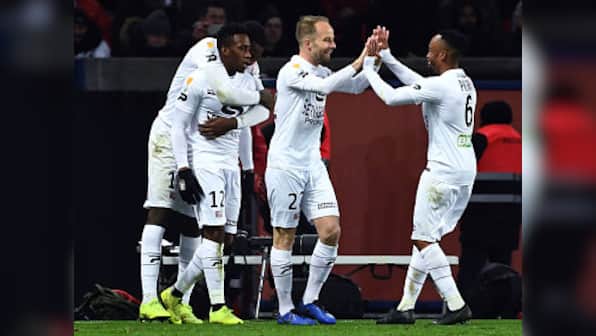 French League Cup: PSG's 43-match winning run in cup competitions ended by Guingamp; Monaco win marathon shootout