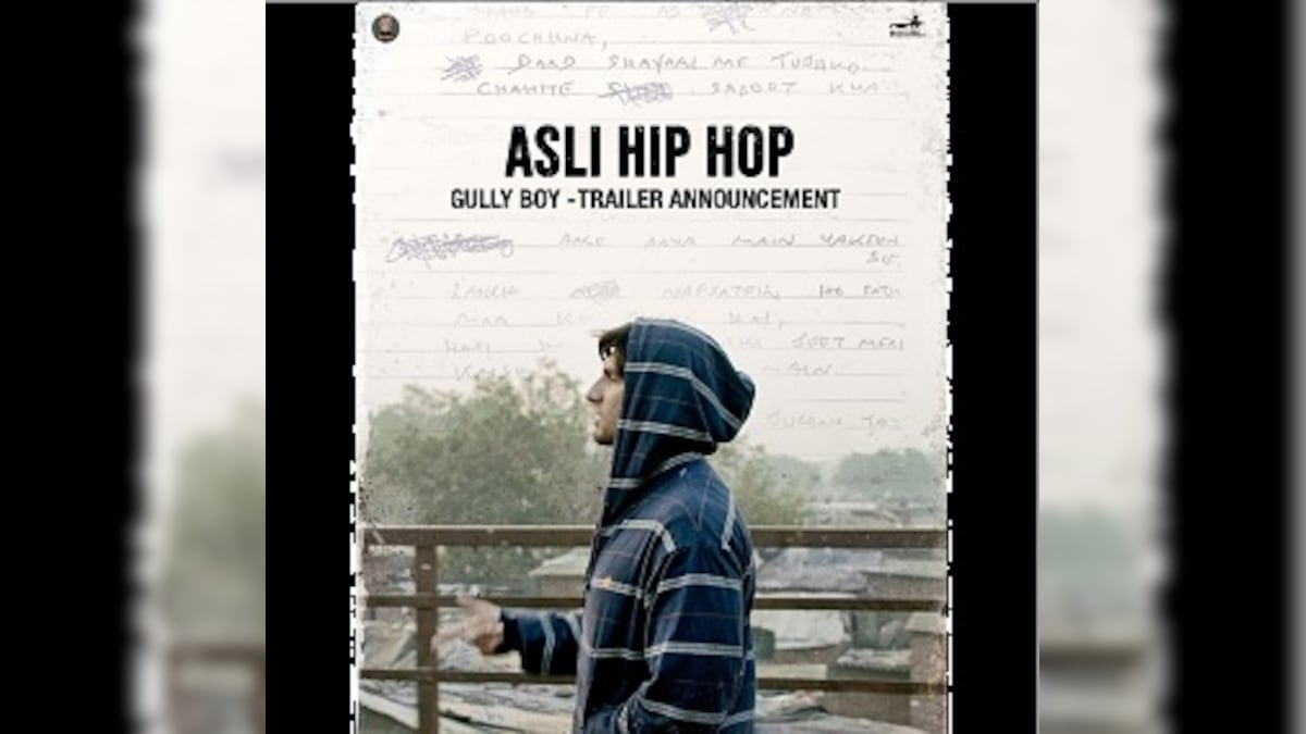 Watch: Ranveer Singh raps effortlessly to 'Asli Hip Hop'; Gully Boy trailer to release on 9 January