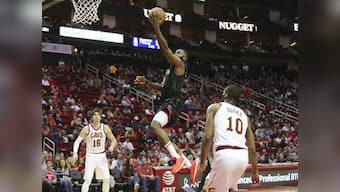 NBA: James Harden steals the show with fourth 40-point triple-double as Rockets hammer Cavaliers; Raptors beat Nets
