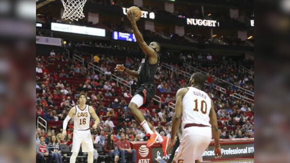 NBA: James Harden steals the show with fourth 40-point triple-double as Rockets hammer Cavaliers; Raptors beat Nets