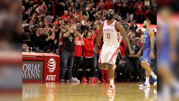 NBA: Rockets bank on James Harden's 40-point masterclass to brush aside Orlando; struggling Cavaliers beat Bulls