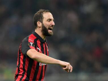 File image of Gonzalo Higuain. Reuters