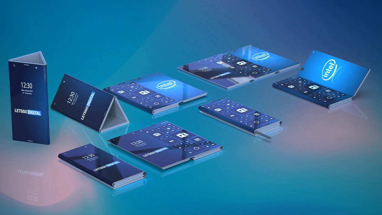 Intel seems to be the latest one to join the foldable device concept league Intel seems to be the latest one to join the foldable device concept league