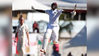 West Indies vs England: Jason Holder slams maiden double ton, Shane Dowrich gets century to put hosts in total control