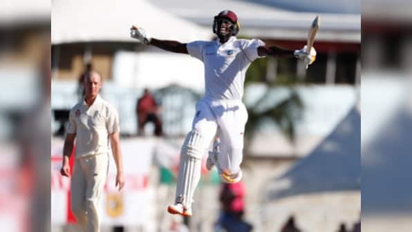 West Indies vs England: Jason Holder slams maiden double ton, Shane Dowrich gets century to put hosts in total control