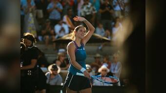 Auckland Classic: Julia Goerges fights back from a set down against in-form Bianca Andreescu to retain title