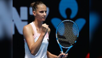 Australian Open 2019: Seventh seed Karolina Pliskova through to second round with win over Karolina Muchova