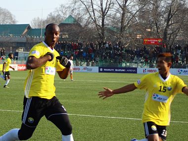 I-League 2018-19: Real Kashmir beat table-toppers Chennai City FC for second time to remain in title hunt I-League 2018-19: Real Kashmir beat table-toppers Chennai City FC for second time to remain in title hunt