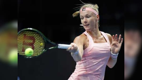 St Petersburg Ladies' Trophy: Second-seed Kiki Bertens dispatches Ysaline Bonaventure to enter quarter-finals