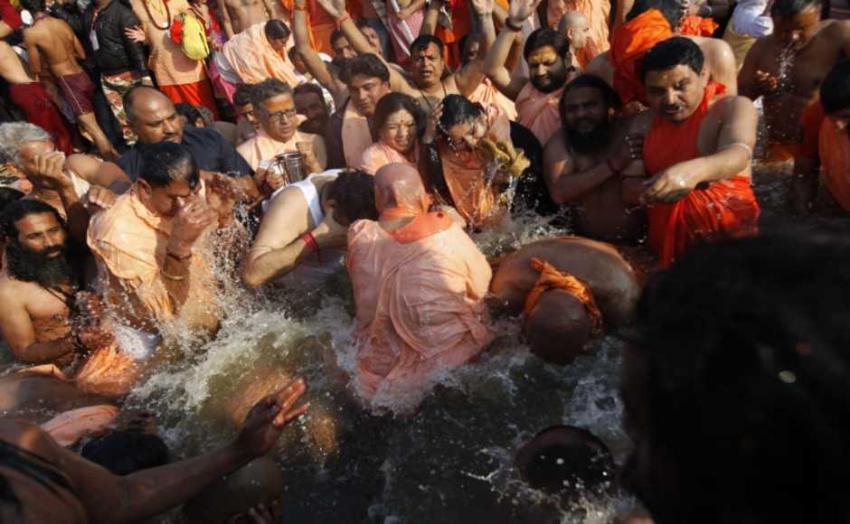 The 55-day long Kumbh Mela will end on 4 March. More than 130 million pilgrims are expected to participate in the festival with the belief that taking a dip in the holy water of the Ganga will pave the way for their salvation and would rid them of their sins. Sumit Kumar/101 Reporters The 55-day long Kumbh Mela will end on 4 March. More than 130 million pilgrims are expected to participate in the festival with the belief that taking a dip in the holy water of the Ganga will pave the way for their salvation and would rid them of their sins. Sumit Kumar/101 Reporters