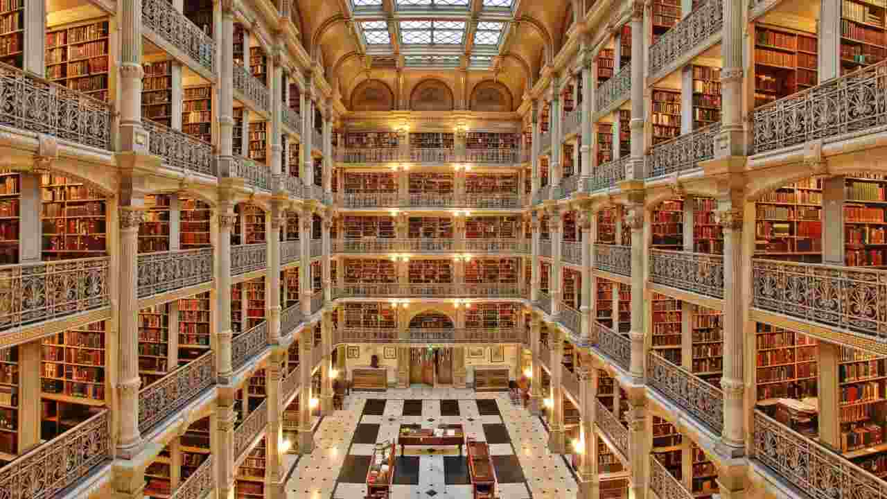 Here’s one corridor of one quarter of the Library of Congress.