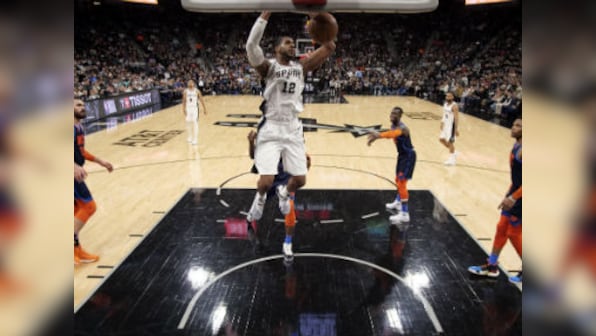 NBA: LaMarcus Aldridge tallies career-high 56 points as Spurs outgun Thunder in thriller; Heat hammer Celtics