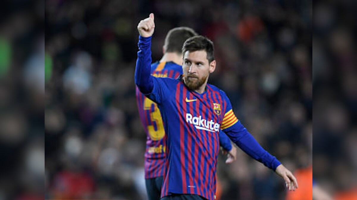 La Liga: Lionel Messi nets 400th league goal in Barcelona's win over Eibar; Antoine Griezmann helps Atletico beat Levante