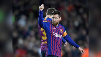La Liga: Lionel Messi nets 400th league goal in Barcelona's win over Eibar; Antoine Griezmann helps Atletico beat Levante