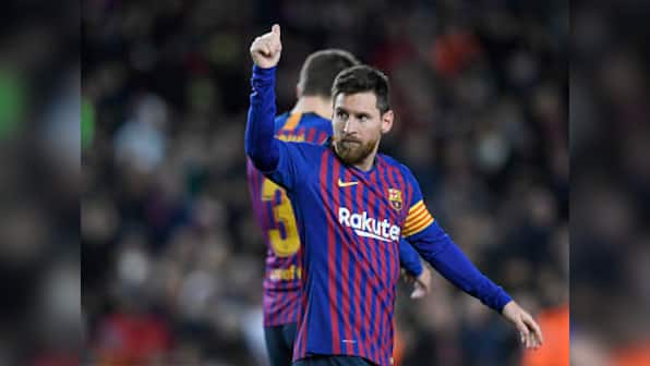 La Liga: Lionel Messi nets 400th league goal in Barcelona's win over Eibar; Antoine Griezmann helps Atletico beat Levante