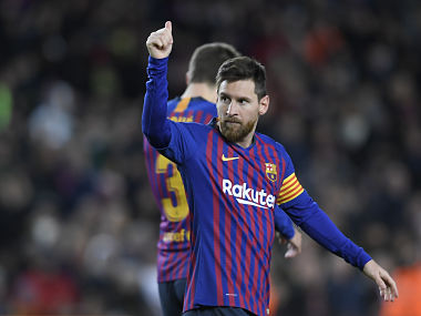 La Liga: Lionel Messi nets 400th league goal in Barcelona's win over Eibar; Antoine Griezmann helps Atletico beat Levante La Liga: Lionel Messi nets 400th league goal in Barcelona's win over Eibar; Antoine Griezmann helps Atletico beat Levante