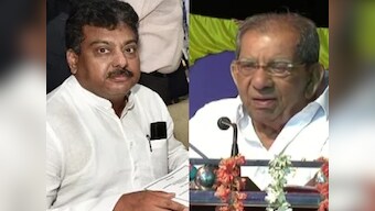 Veteran Congress leader calls Karnataka home minister a 'monkey' as duo exchange barbs over funding of Lingayat movement
