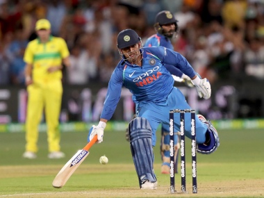 India vs Australia: Did MS Dhoni take an illegal single in visitors' win against Aussies in second ODI? Social Media debates India vs Australia: Did MS Dhoni take an illegal single in visitors' win against Aussies in second ODI? Social Media debates