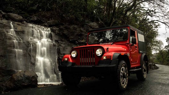 Spy images reveal a larger next-generation Mahindra Thar 4x4 in the works