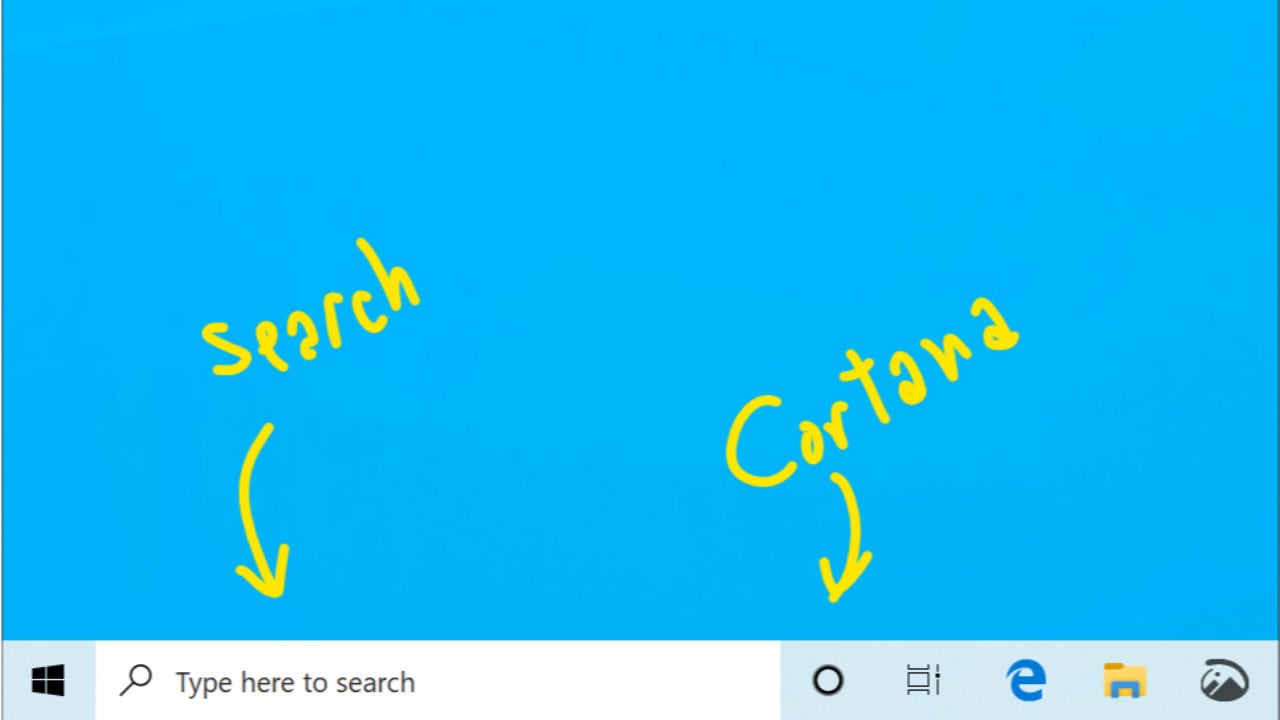 Microsoft Search and Cortana decoupled. Image: Windows Blog