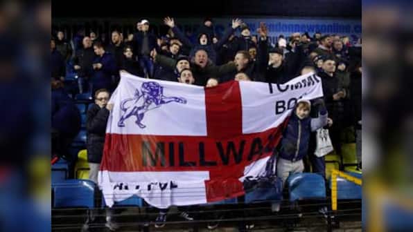 FA Cup: London police condemn violence between Millwall and Everton fans after supporter suffers "life-changing injury"