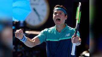 Australian Open 2019: Ice-cool Milos Raonic sails into the quarter-finals as Alexander Zverev implodes under pressure