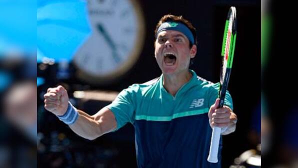 Australian Open 2019: Ice-cool Milos Raonic sails into the quarter-finals as Alexander Zverev implodes under pressure