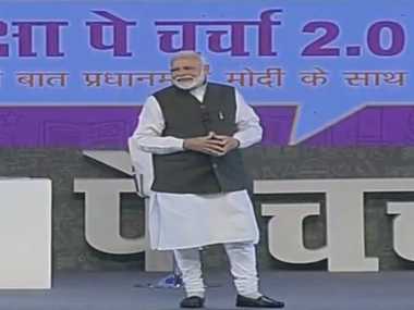 At Pariksha Pe Charcha 2.0, Narendra Modi says parents should not expect children to fulfil their own unfulfilled dreams