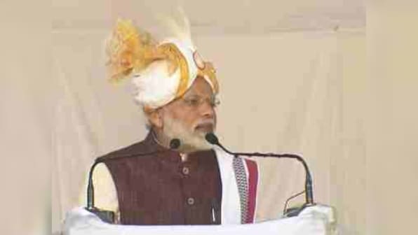 Narendra Modi lays foundation of several irrigation projects in Jharkhand, gives homes to five families under PMAY