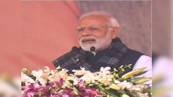Narendra Modi in Jharkhand says Congress considers farmers to be vote bank, alleges party misguiding them in the name of waivers