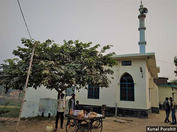 The mosque in Naseerpur village of eastern Uttar Pradesh’s Mau district, where 68-year-old Mohammed Younus was killed on June 26, 2017, for trying to prevent a gunny-sack full of pork into this mosque.