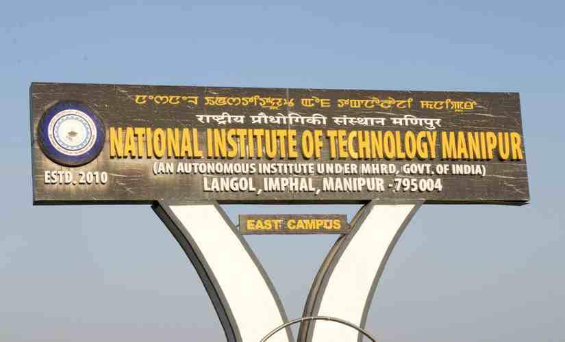 NIT Manipur campus. Sunzu Bachaspatimayum