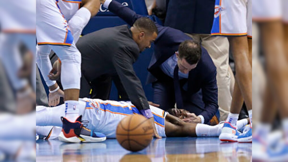 NBA: Oklahoma City Thunder's Nerlens Noel hospitalised after scary fall during game against Minnesota Timberwolves