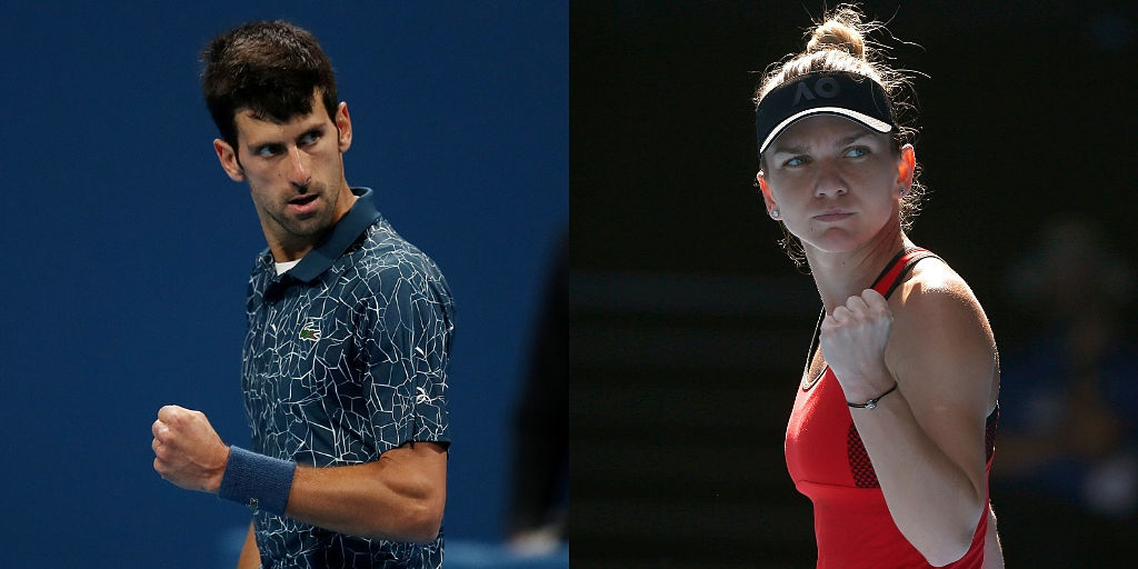 Australian Open 2019: World Number Ones Novak Djokovic, Simona Halep ...