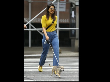 Priyanka Chopra spends big bucks on a winter jacket for her pet dog Princess Diana Priyanka Chopra spends big bucks on a winter jacket for her pet dog Princess Diana