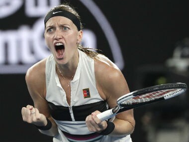Australian Open 2019: Petra Kvitova storms into maiden Melbourne final after straight sets win over Danielle Collins