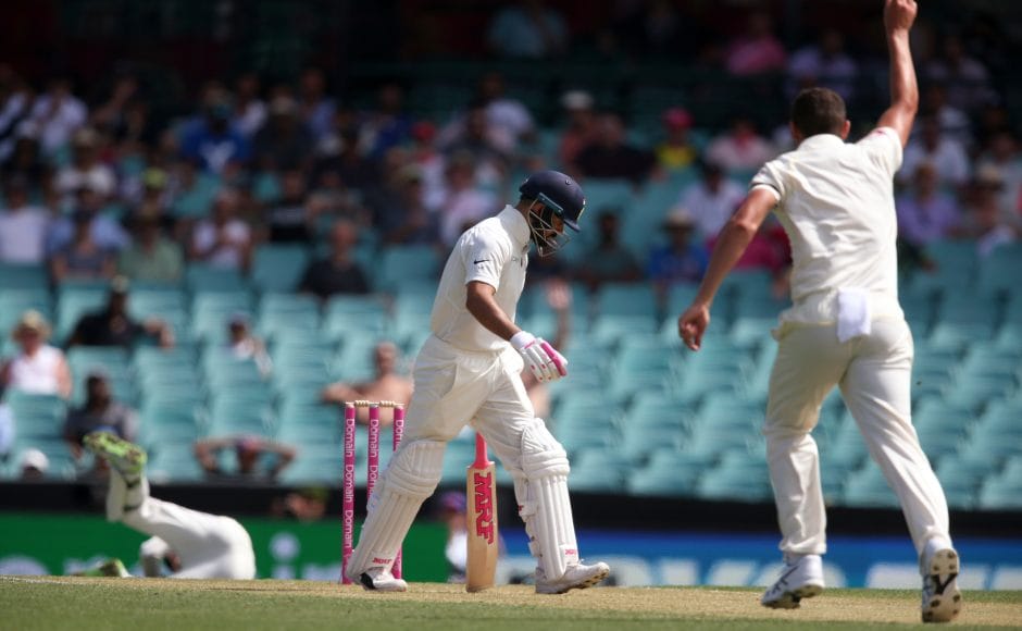 Indian captain Virat Kohli got a good start in the SCG Test but failed to capitalise on it, getting out on 23 scored off 59 balls . AP Indian captain Virat Kohli got a good start in the SCG Test but failed to capitalise on it, getting out on 23 scored off 59 balls . AP