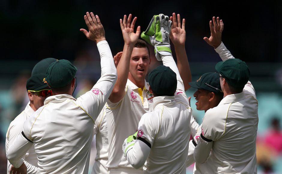 Josh Hazlewood was the best bowler for Australia on Day 1 of the fourth Test. He removed KL Rahul upfront and then came back to get rid of the dangerous Virat Kohli. He ended Day 1 with two wickets. AP Josh Hazlewood was the best bowler for Australia on Day 1 of the fourth Test. He removed KL Rahul upfront and then came back to get rid of the dangerous Virat Kohli. He ended Day 1 with two wickets. AP