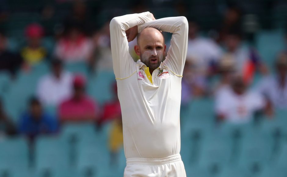 Nathan Lyon had another disappointing day in the office. He bowled a total of 19 overs but got just one wicket. He, however, did remove a well-set Mayank Agarwal. AP Nathan Lyon had another disappointing day in the office. He bowled a total of 19 overs but got just one wicket. He, however, did remove a well-set Mayank Agarwal. AP