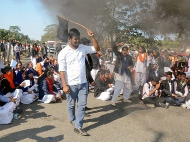 Student groups in Manipur and Assam on Saturday staged protests against the Citizenship Amendment Bill. PTI