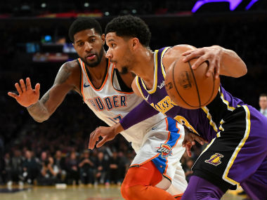 NBA: Paul George Scores 37 Points To Guide Thunder Past Lakers; 76ers ...