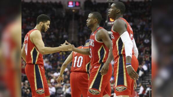 NBA: Pelicans shrug off multiple injuries to beat James Harden-led Rockets; Rudy Gay gives Spurs win with buzzer-beater
