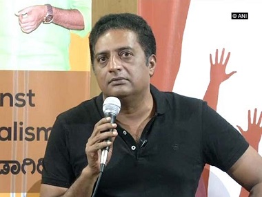 Prakash Raj warned of contempt of court over non-payment of dues for his long-withheld film Tadka Prakash Raj warned of contempt of court over non-payment of dues for his long-withheld film Tadka
