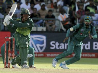 Quiton de Kock scored a quick-fire fifty to guide South Africa to an easy win. AP