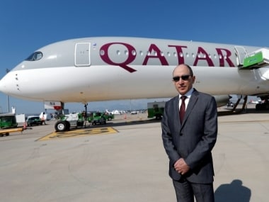 Qatar Airline CEO rejects stake in Jet Airways, says Indian carrier backed by enemy state UAE