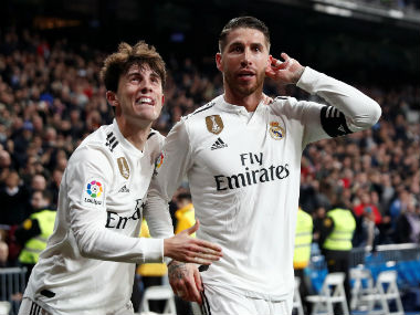 Copa del Rey: Sergio Ramos scores twice as Real Madrid come from behind to beat Girona in thrilling first leg Copa del Rey: Sergio Ramos scores twice as Real Madrid come from behind to beat Girona in thrilling first leg